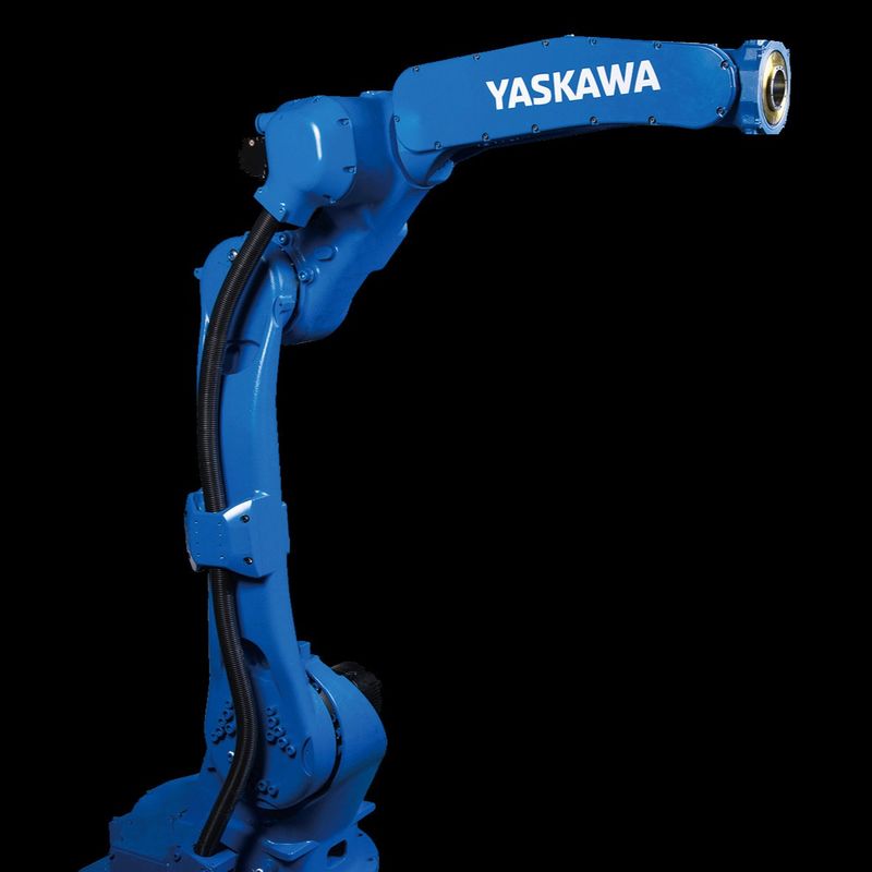 Automatischer Industrieroboterarm YRC1000 mit 200 - 240 VAC-Stromversorgung und einer Reichweite von bis zu 1,5 m