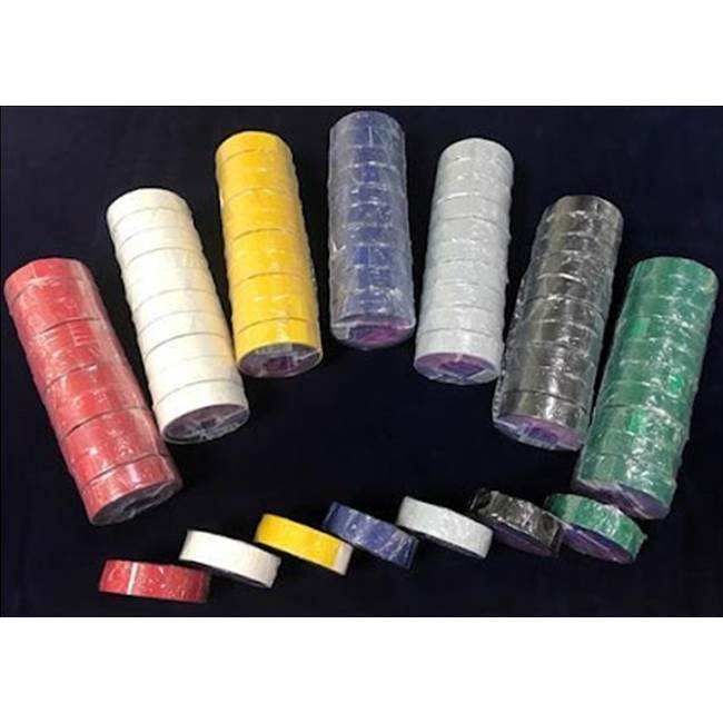 Weiß Weiß 3M21S-BK PVC 0,13 mm * 19 mm * 18 m E-Band Vinyl elektrisch21S-BK PVC 0,13 mm * 19 mm * 18 m E-Band Vinyl elektrisch